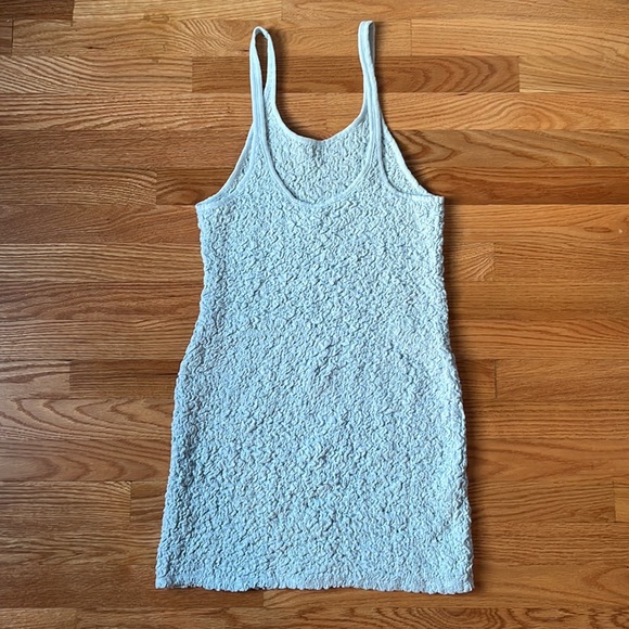 Free People Tito Tank Mini Dress - light blue/dew shine- Size S - Picture 2 of 3